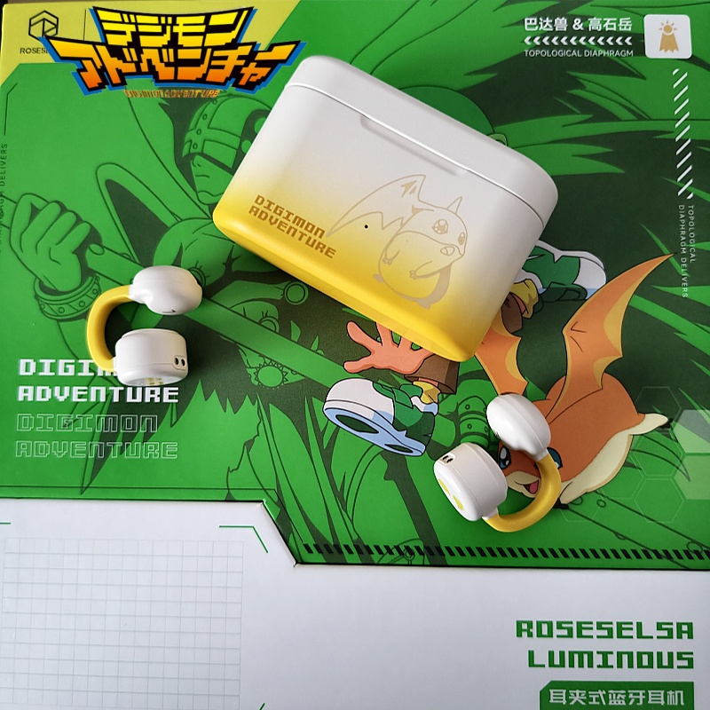Outdoor Adventure Japan - Digimon Adventure Ear Clip Wireless Bluetooth