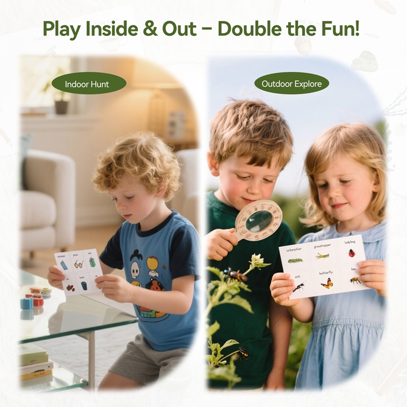 Wooden Montessori Toys Treasur - огляд і ціна Outdoor Adventure Learning