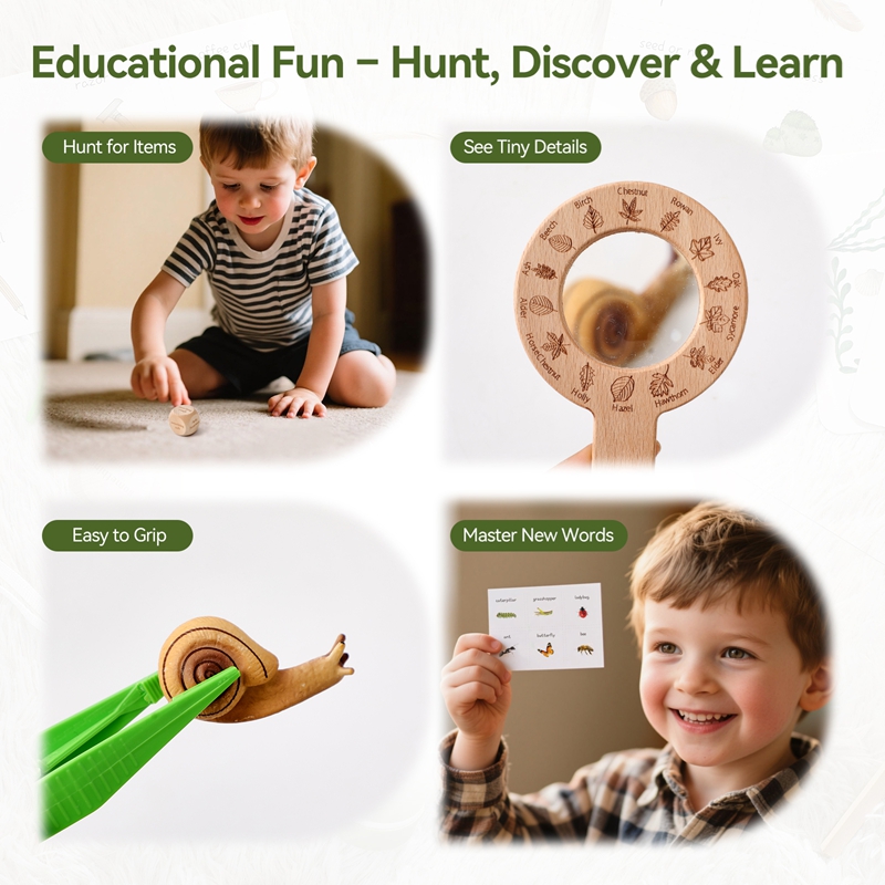 Wooden Montessori Toys Treasur - огляд і ціна Outdoor Adventure Learning