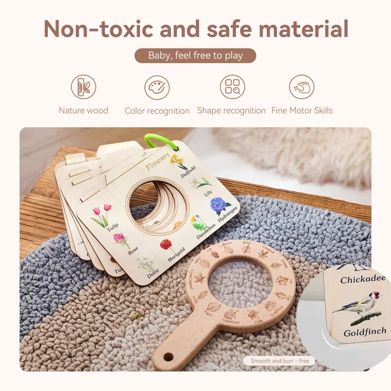 Wooden Montessori Toy Magnifyi - огляд і ціна Outdoor Adventure Learning