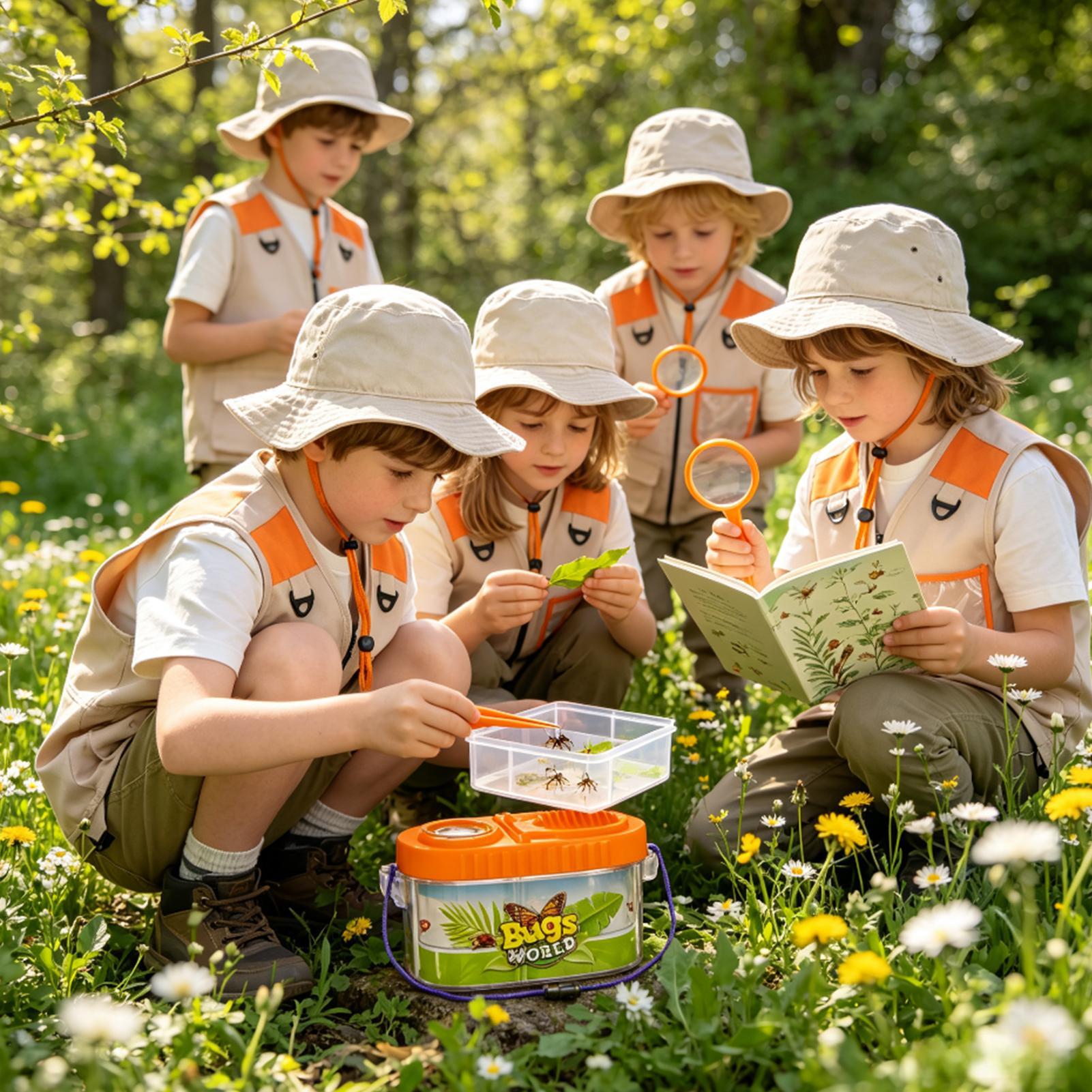 Kids Adventure Kit With Magnif - огляд і ціна Outdoor Adventure Activities For Kids