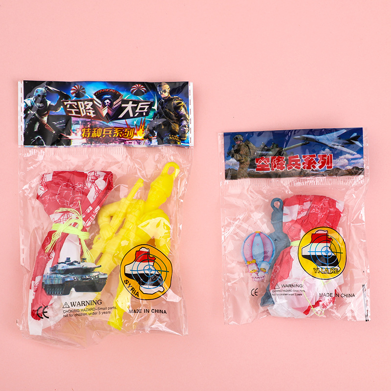 10pcs Plastic Ejecting Parachu - огляд і ціна Outdoor Adventure Game