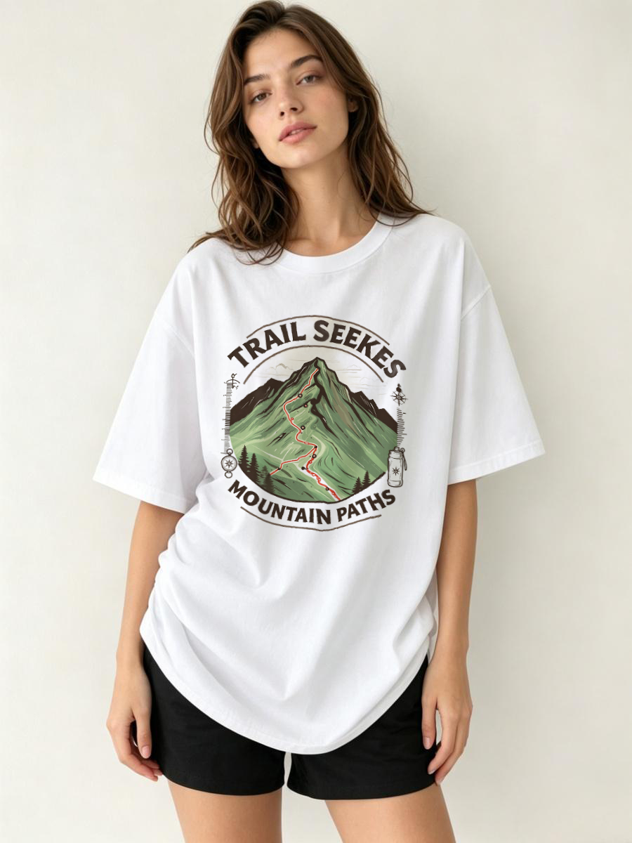 T Shirts Autumn Integration En - огляд і ціна Outdoor Adventure Logo