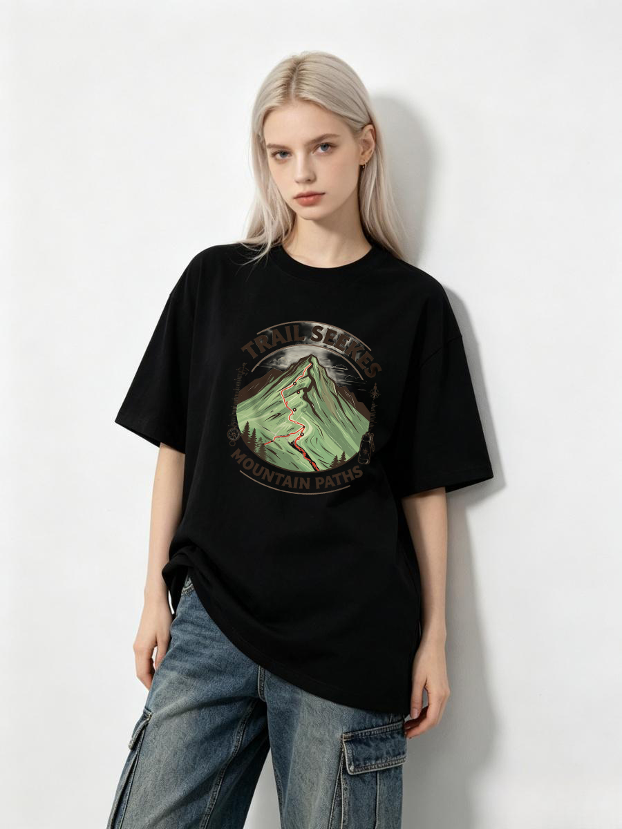 T Shirts Autumn Integration En - огляд і ціна Outdoor Adventure Logo