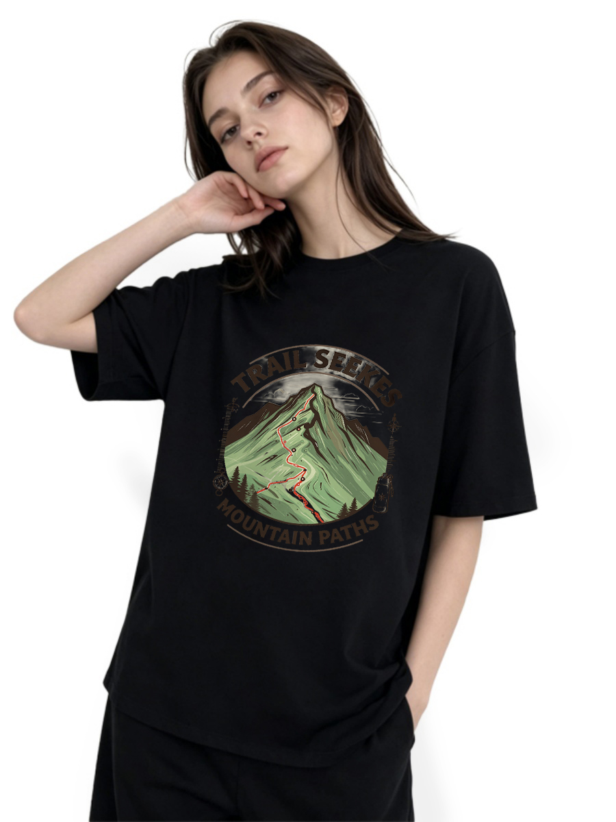 T Shirts Autumn Integration En - огляд і ціна Outdoor Adventure Logo